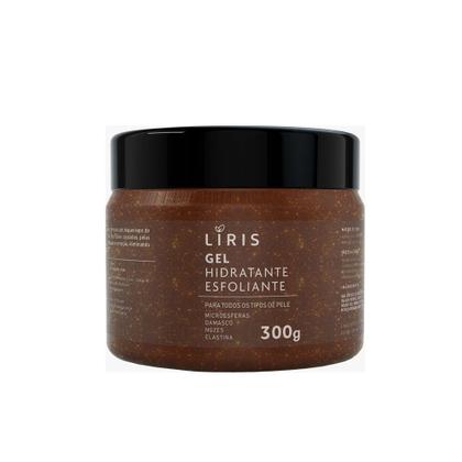 Imagem de Kit 2 Gel Esfoliante Hidratante Corporal Facial Liris Todos os Tipos de Pele 300g