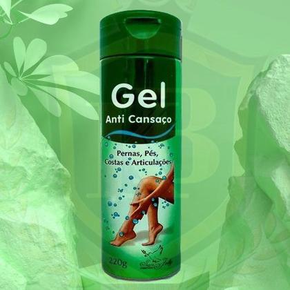 Imagem de Kit 2 Gel Massageador Anti Cansaço 220g Pernas, Pés, Costas