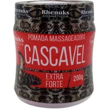 Imagem de Kit 2 Gel Massageador Arnica Pura 200g + 2 Pomada Massageadora Cascavel 200g