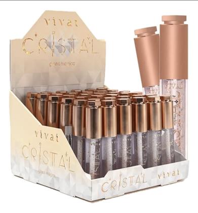 Imagem de Kit 2 Gloss Cristal Magico Vivai Lip Gloss 3227