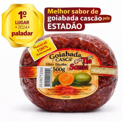 Imagem de Kit 2 Goiabada Cascão Artesanal Premiada TIA SONIA 500g