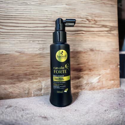 Imagem de kit 2 Haskell Cavalo Forte Tônico Ativador Força Brilho Crescimento 120 ML