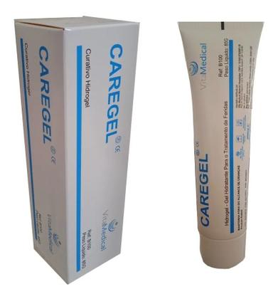 Imagem de Kit 2 Hidrogel Caregel Para Feridas / Absorve Impurezas 85g