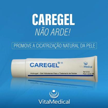 Imagem de Kit 2 Hidrogel Caregel Para Feridas / Absorve Impurezas 85g