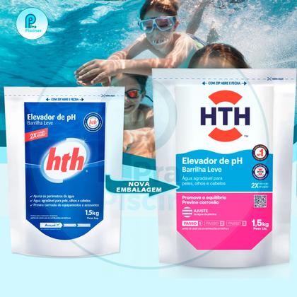 Imagem de Kit 2 Hth Barrilha Leve Elevador De Ph Mais Produtos Para Todos Tipos De Piscinas