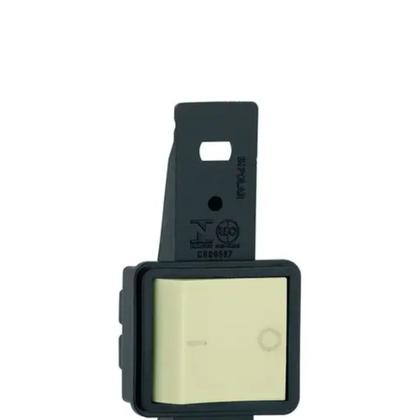 Imagem de Kit 2 Interruptor Duplo Bipolar Simples 10a 250v Pial Embutir