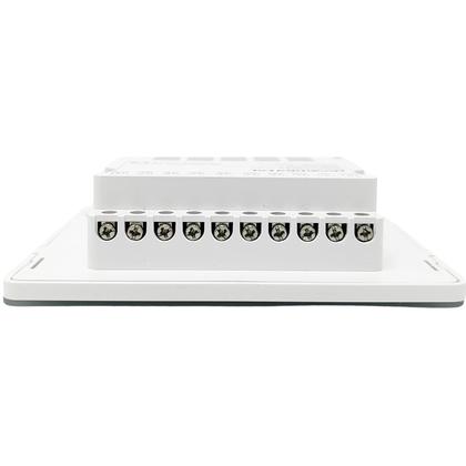 Imagem de kit 2 Interruptor Inteligente Zigbee NovaDigital 8 Teclas Botões Touch Compatível Tuya Smart Life Alexa Google Voz 110V 220V Branco