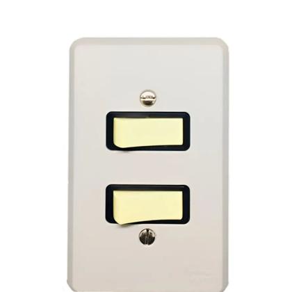 Imagem de Kit 2 Interruptor Simples 2 Mod Silentoque Conj 2110 Pial