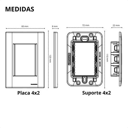Imagem de Kit 2 Interruptor Simples + Tomada 10A Grafite Liz Tramontina