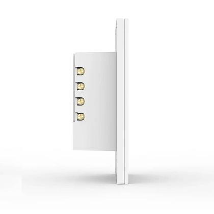 Imagem de Kit 2 Interruptores Inteligentes WiFi com Tomada 2 Botões 4x2 Bivolt 10A Compatível Alexa e Google Automação Residencial com Proteção Contra Surto