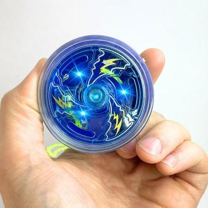 Imagem de Kit 2 Io-io Yoyo Ioio Yo-yo Ioiô Luz Rolamento Profissional