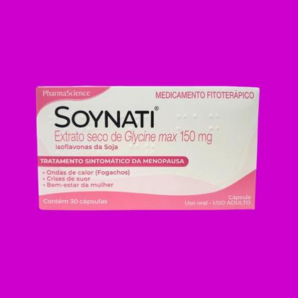 Imagem de Kit 2 Isoflavona De Soja Soynati 150Mg 30Cps - PharmaScience