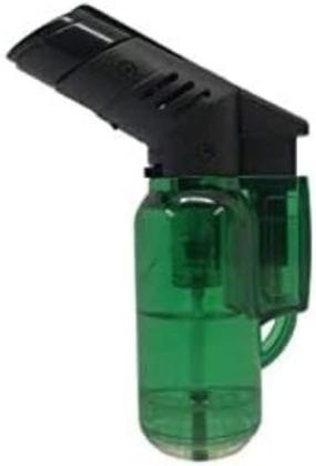 Imagem de Kit 2 Isqueiro Mini Maçarico Acendedor à Gás Recarregável Chama Regulável