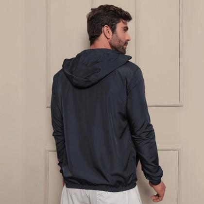 Imagem de Kit 2 Jaqueta Corta Vento Sem Forro Com Capuz E Bolso Masculina