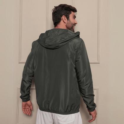 Imagem de Kit 2 Jaqueta Corta Vento Sem Forro Com Capuz E Bolso Masculina