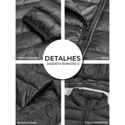 Imagem de Kit 2 Jaquetas Puffer Bobojacos Masculino e Feminina