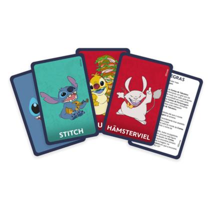 Imagem de Kit 2 Jogo Carta Diversão Kids Eu Vi! Stitch Disney Copag