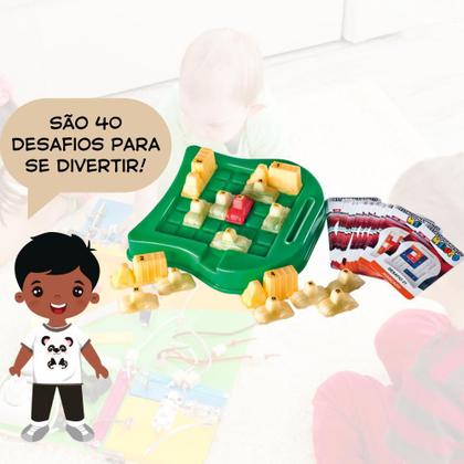 Imagem de Kit 2 Jogos Racicinio Divertido Educativo Didático Infantil