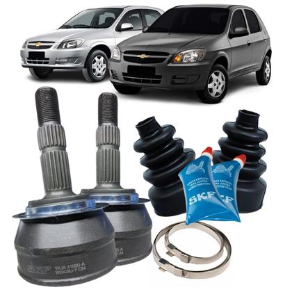 Imagem de Kit 2 Junta Homocinética Agile Celta Corsa Prisma SKF