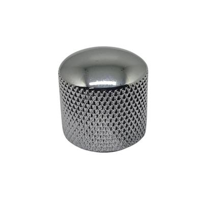 Imagem de Kit 2 Knob Baixo Metal Sem Parafuso Kb-01 Cromado