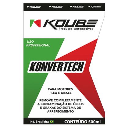 Imagem de Kit 2 Konvertech Remove Graxa Sistema Arrefecimento Koube