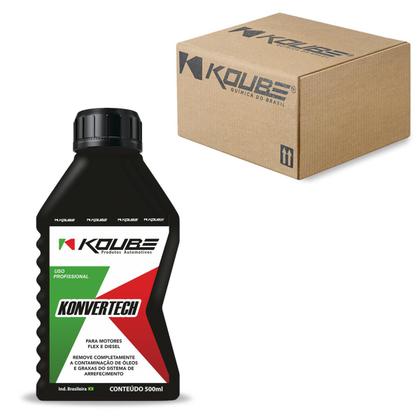 Imagem de Kit 2 Konvertech Remove Graxa Sistema Arrefecimento Koube
