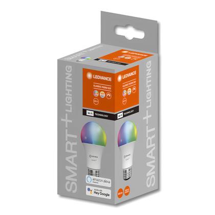 Imagem de Kit 2 Lampada Bulbo Smart+ Wifi 9W Rgbw 800Lm 127V Ledvance