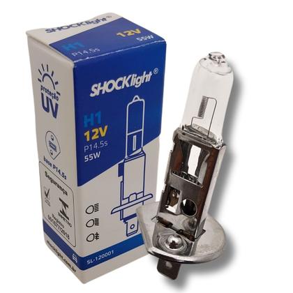 Imagem de Kit 2 Lâmpada Farol H1 Halogena 12V 55W P14.5S Standart