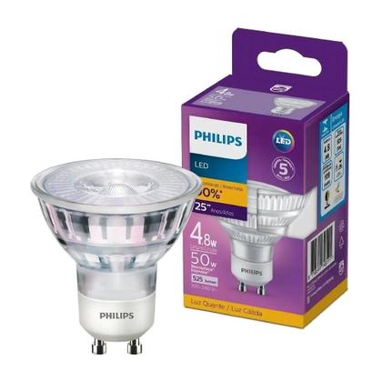 Imagem de Kit 2 lampadas dicroica led gu10 4w 350lm philips