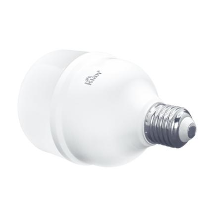 Kit 2 Lâmpadas Led 20w Branco Frio 6500K Luz Branca Alta Potência Luz Forte Kian 1600lm Bulbo Super Led Bivolt Imagem de Kit 2 Lâmpadas Led 20w Branco Frio 6500K Luz Branca Alta Potência Luz Forte Kian 1600lm Bulbo Super Led Bivolt