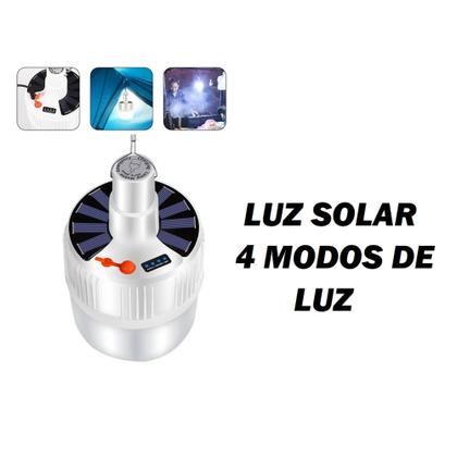 Imagem de Kit 2 Lâmpadas Led Emergências Bulbo  Recarregável Energia Duradoura 18W Luz Branca