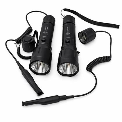 Imagem de Kit 2 Lanternas LED Luz Verde com Acionador Remoto e Suporte