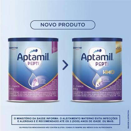 Imagem de Kit 2 latas Aptamil Pepti 800gr NOVA EMBALAGEM MESMA FORMULA