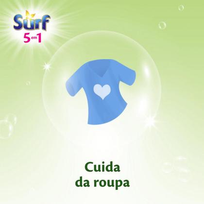 Imagem de Kit 2 Lava-Roupas Líquido Surf 5 em 1 Cuidado do Coco 3L