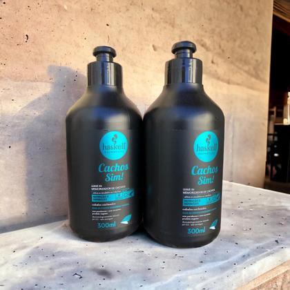 Imagem de kit 2 Leave in Haskell Cachos Sim Definição e Nutrição 300 ML