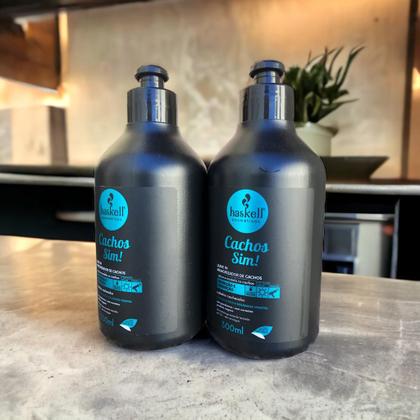 Imagem de kit 2 Leave in Haskell Cachos Sim Definição e Nutrição 300 ML