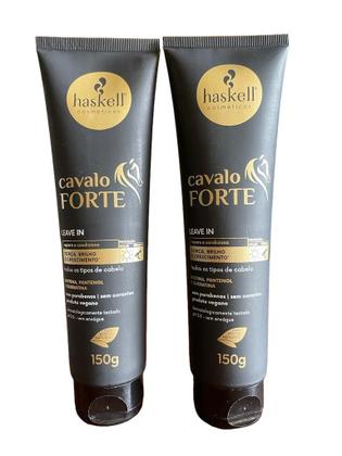 Imagem de Kit 2 Leave in Haskell Creme De Pentear Cavalo Forte 150g