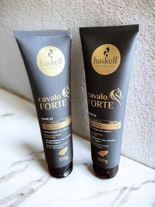 Imagem de Kit 2 Leave in Haskell Creme De Pentear Cavalo Forte 150g