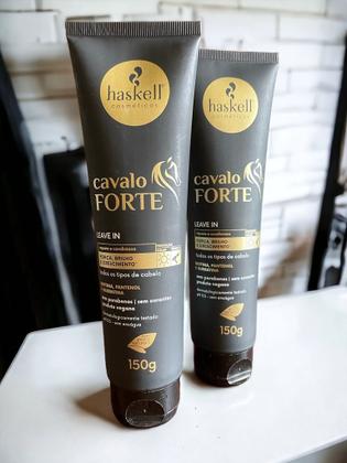 Imagem de Kit 2 Leave in Haskell Creme De Pentear Cavalo Forte 150g