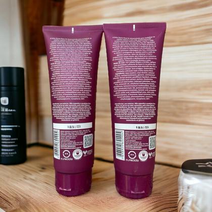 Imagem de Kit 2 Leave in Haskell Creme De Pentear Quina Rosa 240gr