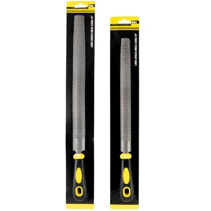 Imagem de Kit 2 Lima Grosa 10 E 12 Meia Cana Com Cabo Eda Profissional