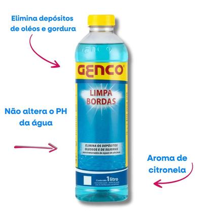 Imagem de Kit 2 Limpa Bordas 1 Litro Genco