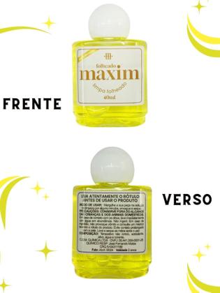 Imagem de Kit 2 Limpa Chapeados Maxim 40Ml Amarelo Liquido Folheado