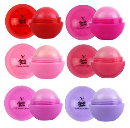 Imagem de Kit 2 Lip Balm Hidratante Vivai Candy Protetor Labial - 8g