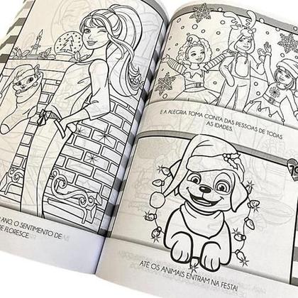 Kit 2 Livros 365 Atividades e Desenhos Barbie + 333 Atividades para Meninas Imagem de Kit 2 Livros 365 Atividades e Desenhos Barbie + 333 Atividades para Meninas