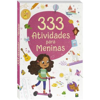 Kit 2 Livros 365 Atividades e Desenhos Barbie + 333 Atividades para Meninas Imagem de Kit 2 Livros 365 Atividades e Desenhos Barbie + 333 Atividades para Meninas