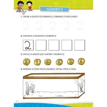 Imagem de Kit 2 livros - cartilha caminho do saber - aprendendo a escrever + cartilha caminho do saber - aprendendo os números