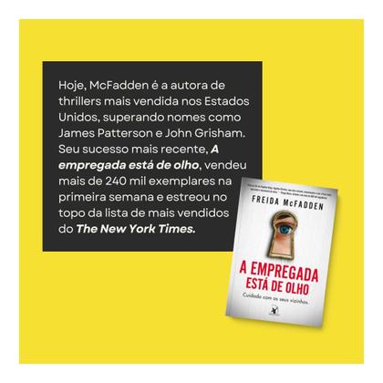 Imagem de Kit 2 livros físico, A empregada está de olho + Nunca minta, Freida McFadden