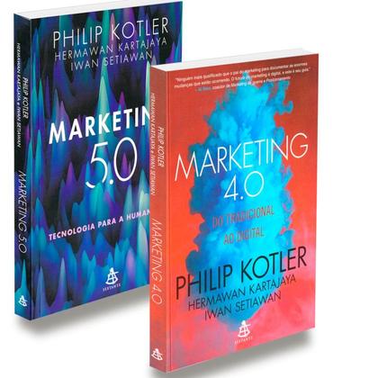 Imagem de Kit 2 Livros Marketing 4.0+Marketing 5.0-Philip Kotler