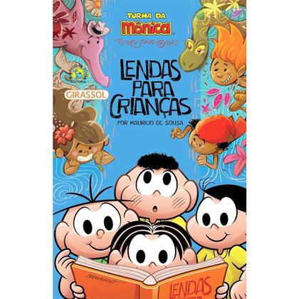 Imagem de Kit 2 Livros Turma Da Mônica Lendas E Folclore Para Crianças Canções Literatura Infantil Escolar